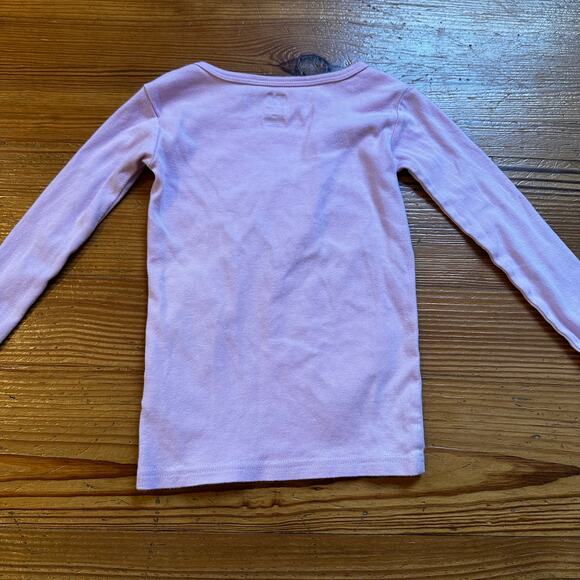 The Children's Place pink long sleeve spring Egg Hunting shirt SIZE 4T - Picture 4 of 4